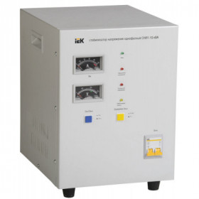 Стабилизатор напряжения однофазный СНИ1-10 кВА IEK