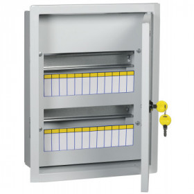 TITAN 3 Корпус металлический ЩРв-24 (395х310х120мм) IP31 IEK