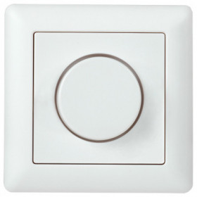 Диммер поворотный DALI (Broadcast) со встроенным БП 125мА пластик белый IEK Диммер поворотный DALI (Broadcast) со встроенным БП 125мА пластик белый IEK