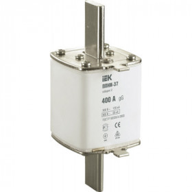 Плавкая вставка предохранителя ППНИ-37 габарит 2 400А IEK