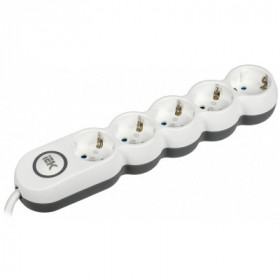 Удлинитель У05В 5 мест 2P+PE/5м 3х1.5мм2 16А/250В UNO IEK