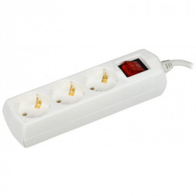 Удлинитель У03В 3 места 2P+PE/1.5м 3х1мм2 10А/250В GENERICA