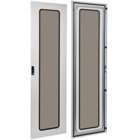 FORMAT Дверь металлическая со стеклом 2000х600мм IEK