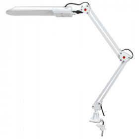 LIGHTING Светильник светодиодный настольный 2015 8Вт на струбцине белый IEK