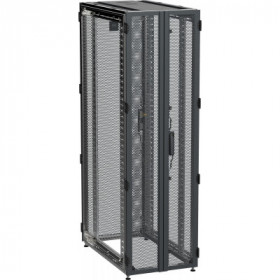 ITK by ZPAS Шкаф серверный 19" 47U 600х1200мм двухстворчатые перфорированные двери черный РФ