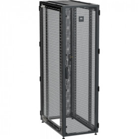 ITK by ZPAS Шкаф серверный 19" 47U 600х1000мм одностворчатые перфорированные двери черный РФ