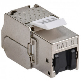 ITK Модуль Keystone Jack кат.6 STP без инструментальная заделка с пылезащитной крышкой