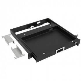 ITK by ZPAS Полка выдвижная клавиатурная 19" 1U 400мм черная