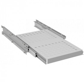 ITK by ZPAS Полка выдвижная серверная бокового крепления нагрузка до 140кг 700мм серая