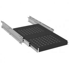 ITK by ZPAS Полка выдвижная серверная бокового крепления нагрузка до 140кг 700мм черная