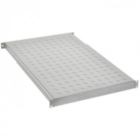 ITK by ZPAS Полка стационарная 19" 1U регулируемая по глубине нагрузка до 150кг 500-900мм серая