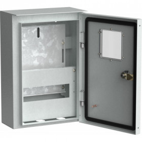 TITAN Корпус металлический коттеджный ЩУРн-1/9 (370х250х135мм) У1 IP54 IEK TITAN Корпус металлический коттеджный ЩУРн-1/9 (370х250х135мм) У1 IP54 IEK