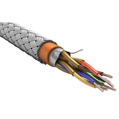 ITK Кабель бронированный RS-485 2х2х0.64 КГнг(А)-FRLS (200м)