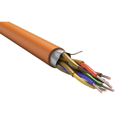 ITK Кабель интерфейсный огнестойкий RS-485 2х2х0.64 нг(А)-FRHF оранжевый (200м)