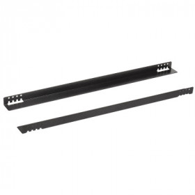 ITK Уголок направляющий L-560мм черный (2шт/компл)