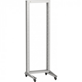 ITK LINEA F Стойка однорамная на роликах 37U 600х600мм серая