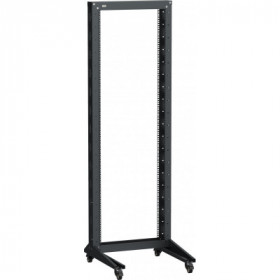 ITK LINEA F Стойка однорамная на роликах 47U 600х600мм черная