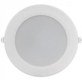 Светильник светодиодный ДВО 1716 белый круг 18Вт 4000К IP40 IEK