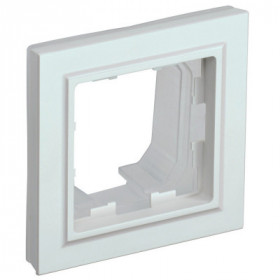 BRITE Рамка 1-местная IP44 РУ-1-БрЖ-44 жемчуг IEK
