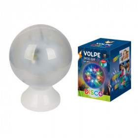 ULI-Q307 4.5W RGB WHITE ДИСКО ШАР 3D ULI-Q307 4.5W RGB WHITE ДИСКО ШАР 3D