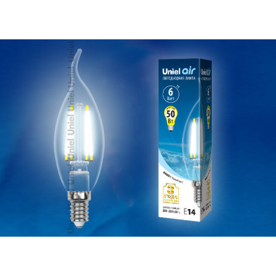 LED-CW35-6W NW E14 CL GLA01TR картон