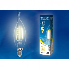 LED-CW35-6W WW E14 CL GLA01TR картон LED-CW35-6W WW E14 CL GLA01TR картон