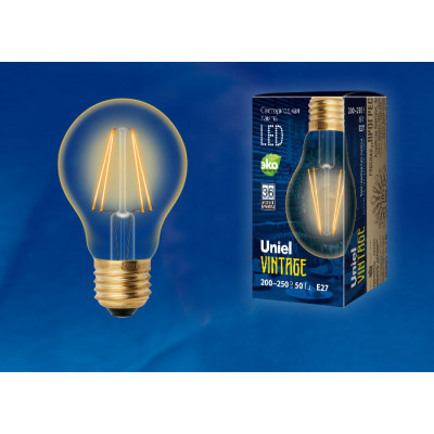 LED-A60-6W GOLDEN E27 GLV21GO