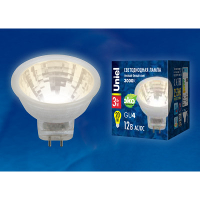 LED-MR11-3W WW GU4 GLZ21TR