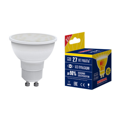 LED-JCDR-7W WW GU10 NR картон