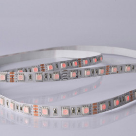 ULS-M25-5050-60LED m-10mm-IP20-DC12V-14.4W m-5M-RGB PROFI катушка в герметичной упаковке