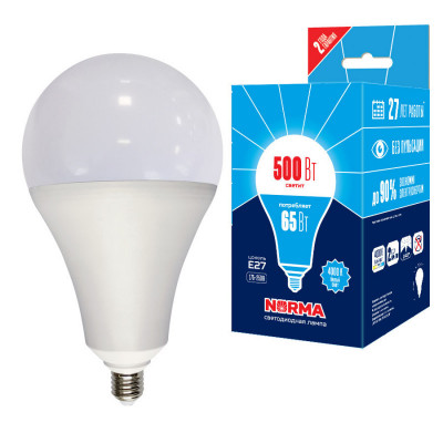 LED-A160-65W 4000K E27 FR NR картон