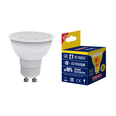 LED-JCDR-10W WW GU10 NR картон