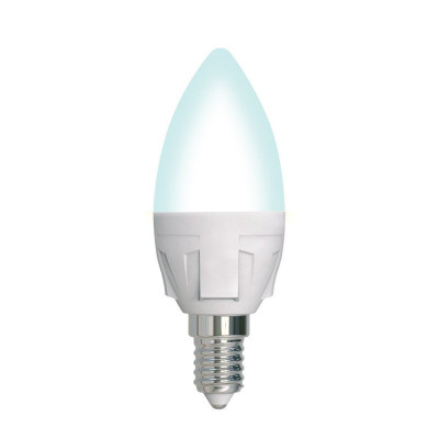 LED-C37 7W 4000K E14 FR DIM PLP01WH картон