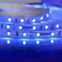 ULS-M11-2835-60LED m-8mm-IP20-DC12V-4.8W m-5M-BLUE PROFI катушка в герметичной упаковке