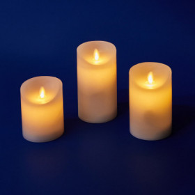 ULD-F055 WARM WHITE RC CANDLE SET3 ULD-F055 WARM WHITE RC CANDLE SET3
