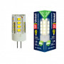 LED-JC-220 3W 3000K G4 CL GLZ09TR картон