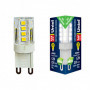 LED-JCD-3W 4000K G9 CL GLZ09TR картон