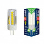 LED-JC-220 5W 3000K G4 CL GLZ09TR картон