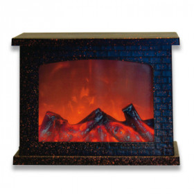 ULD-L2821-005 DNB RED BROWN FIREPLACE ULD-L2821-005 DNB RED BROWN FIREPLACE