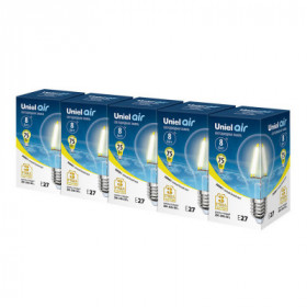 LED-A60-8W WW E27 CL GLA01TR Набор из 5штук LED-A60-8W WW E27 CL GLA01TR Набор из 5штук