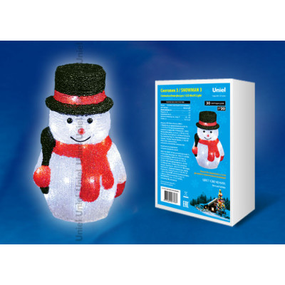 ULD-M1827-030 STA WHITE IP20 SNOWMAN-3