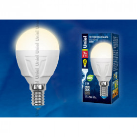 LED-G45-7W WW E14 FR PLP01WH картон LED-G45-7W WW E14 FR PLP01WH картон