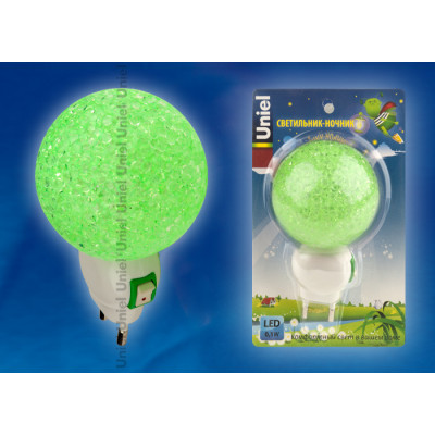 DTL-309-Шар GREEN 1LED 0.1W