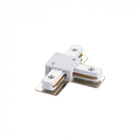Соединитель для шинопроводов Т-образный UBX-Q121 K31 WHITE 1 POLYBAG