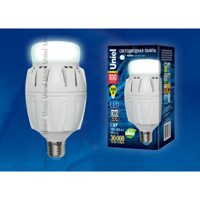 LED-M88-100W NW E27 FR ALV01WH картон