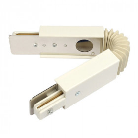 Соединитель для 2-х шинопроводов UBX-Q121 K24 WHITE 1 POLYBAG