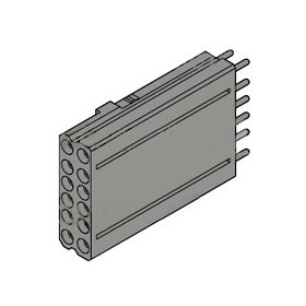 Адаптер для вторичных цепей втычн. выкатн. выкл. 12pin ADP AUX T4-T5-T6 P W ABB 1SDA054923R1