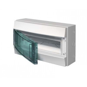 Бокс настенный 18М прозр. дверь Mistral65 (с клемм) ABB 1SLM006502A1203