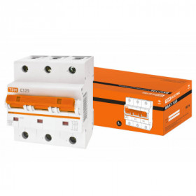 Авт. выкл. ВА47-125 3Р 125А 15кА х-ка С TDM Авт. выкл. ВА47-125 3Р 125А 15кА х-ка С TDM