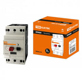 Пускатель ПРК80-40 In-40A Ir-25-40A Ue 660В TDM